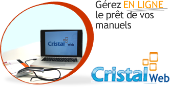Cristal Web : gérez en ligne le prêt de vos manuels